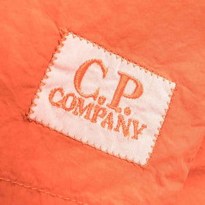 C.P. Company Eco-Chrome-R Swimshorts in Gold Flame- Orange