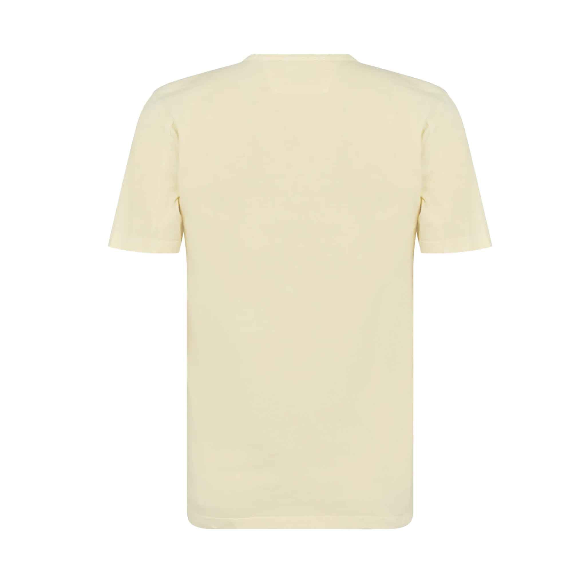 C.P. Company 30/1 Jersey Label T-shirt in Pistachio Shell