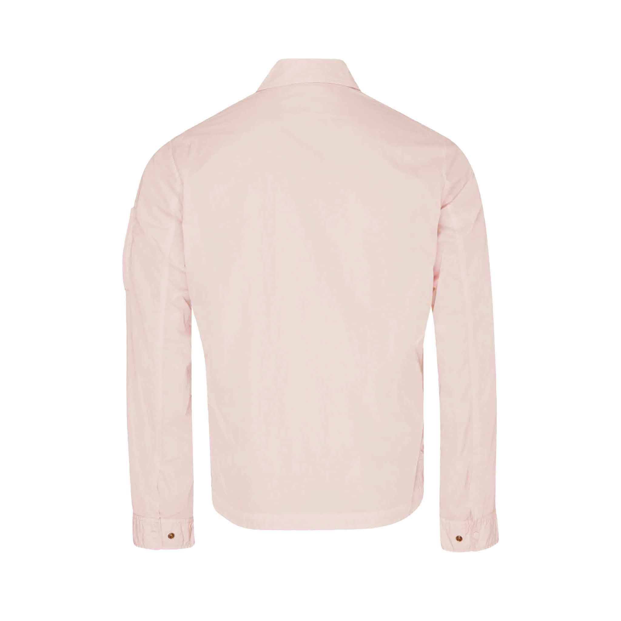 C.P. Company Chrome-R Pocket Overshirt in Heavenly Pink