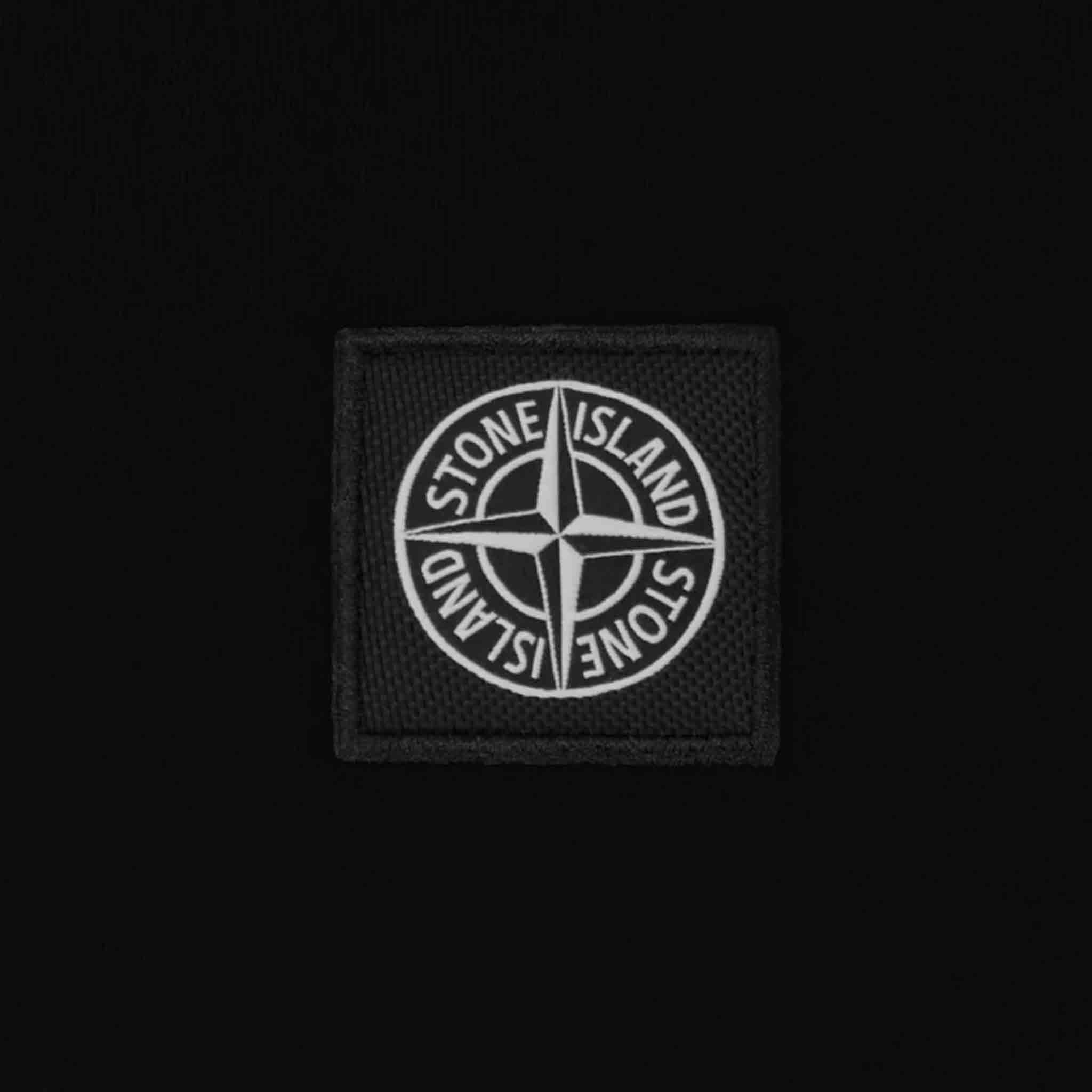 Stone Island Compass Logo T-Shirt in Black