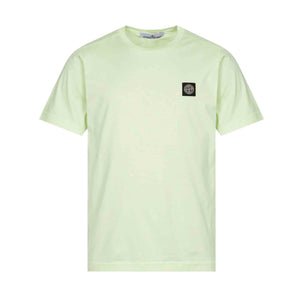 Stone Island Compass Logo T-Shirt in Pistachio Green
