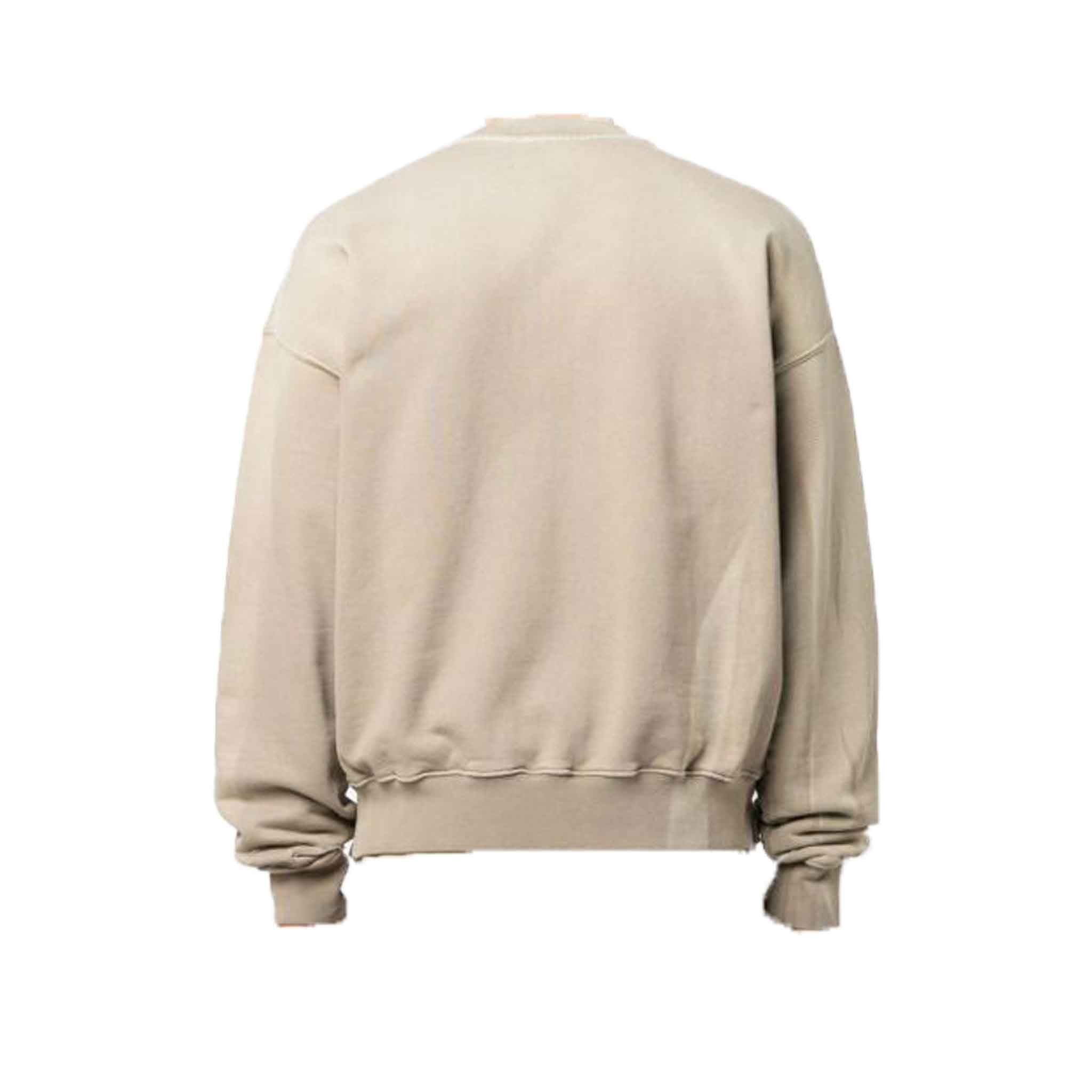 OFF-WHITE Laundry Skate Crewneck in Beige