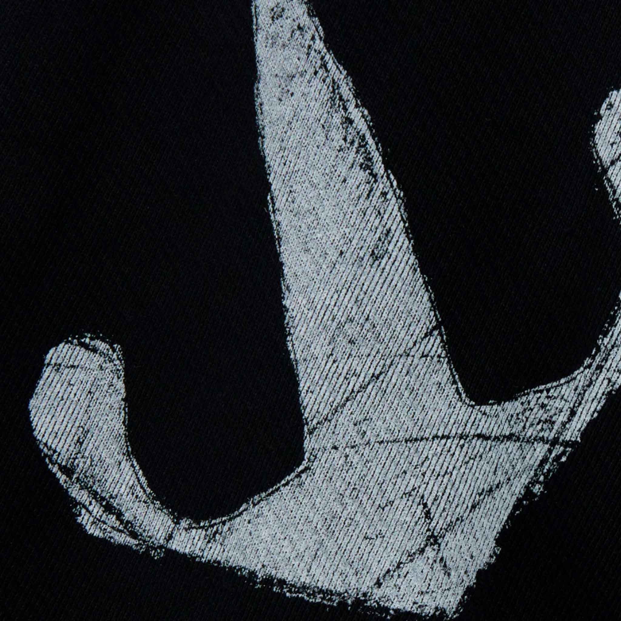 OFF-WHITE Scratch Arrow Skate Hoodie in Black
