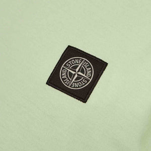 Stone Island Compass Logo T-Shirt in Pistachio Green