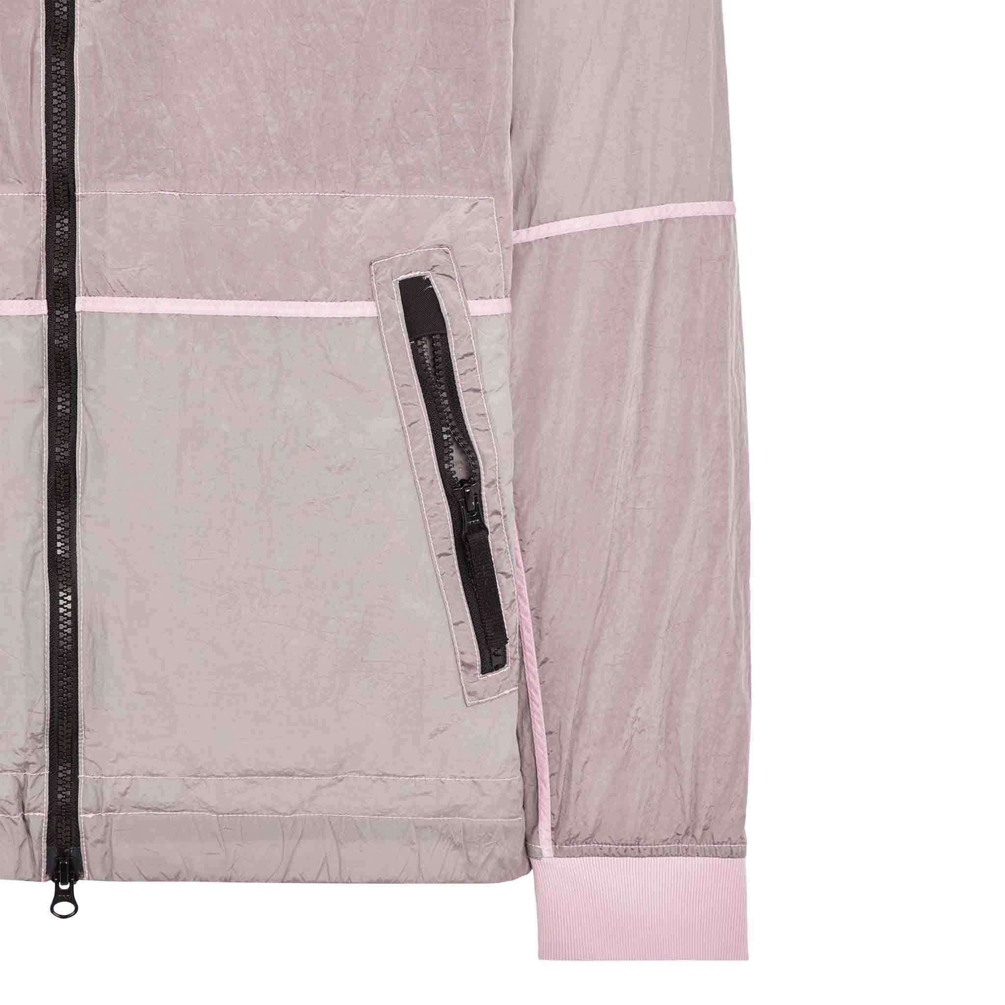 Stone Island Nylon Metal Watro-TC Hooded Jacket in Pink
