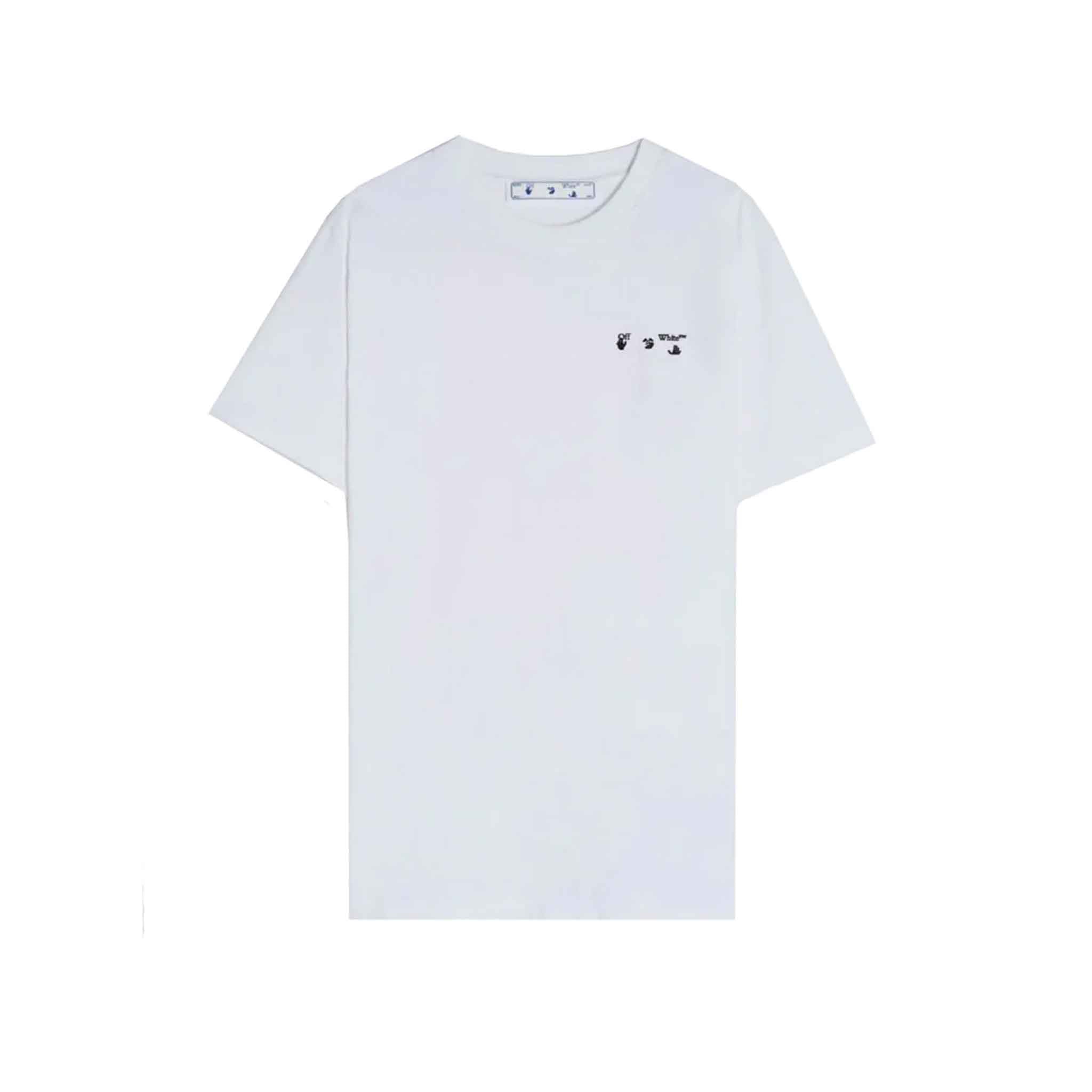 OFF-WHITE Big OW Logo Skate T-Shirt in White