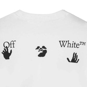 OFF-WHITE Big OW Logo Skate T-Shirt in White