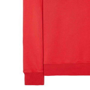 Stone Island Garment Dyed Crewneck Sweatshirt in Red