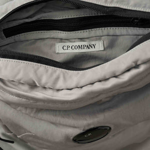 C.P. Company Nylon B Crossbody Pack in Drizzle Grey