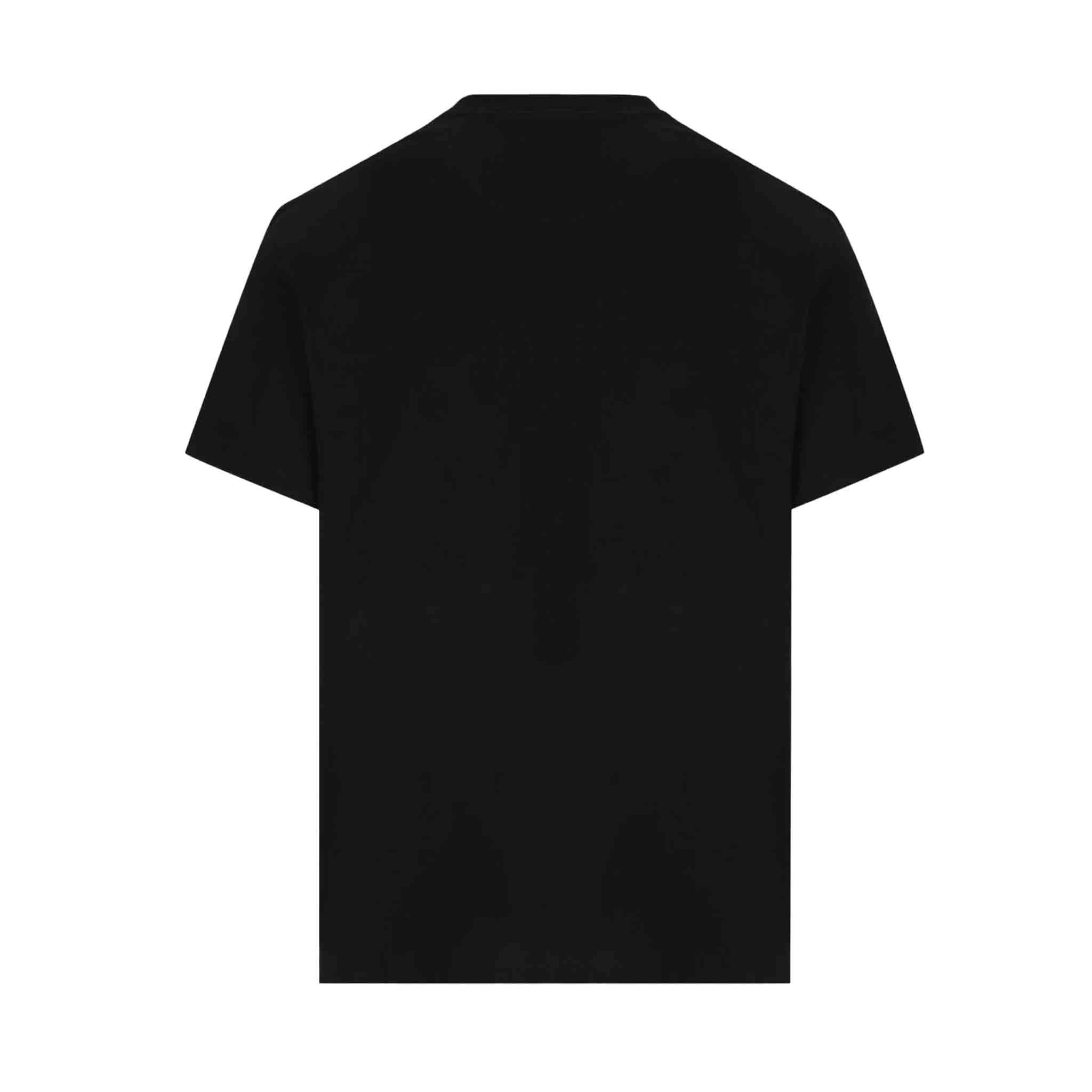Valentino VLTN Logo Print T-Shirt in Black