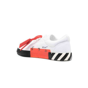 OFF-WHITE Low Vulcanized Canvas in White/Light Blue