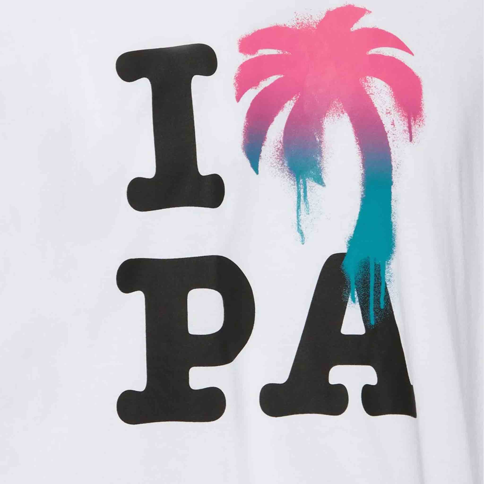 Palm Angels I Love PA Classic T-Shirt in White