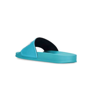 Palm Angels Pool Slider in Light Blue
