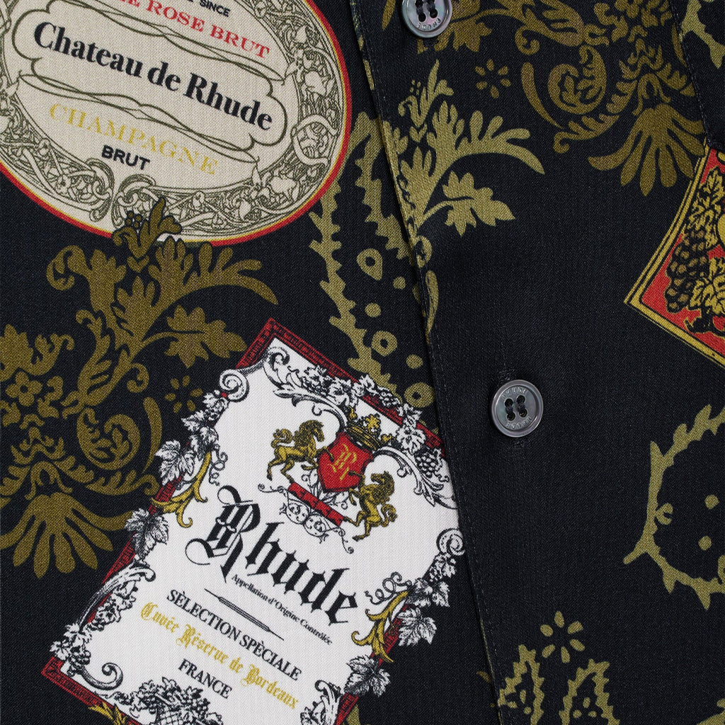 [Rhude] Vin Bandana Print Button-Up Shirt