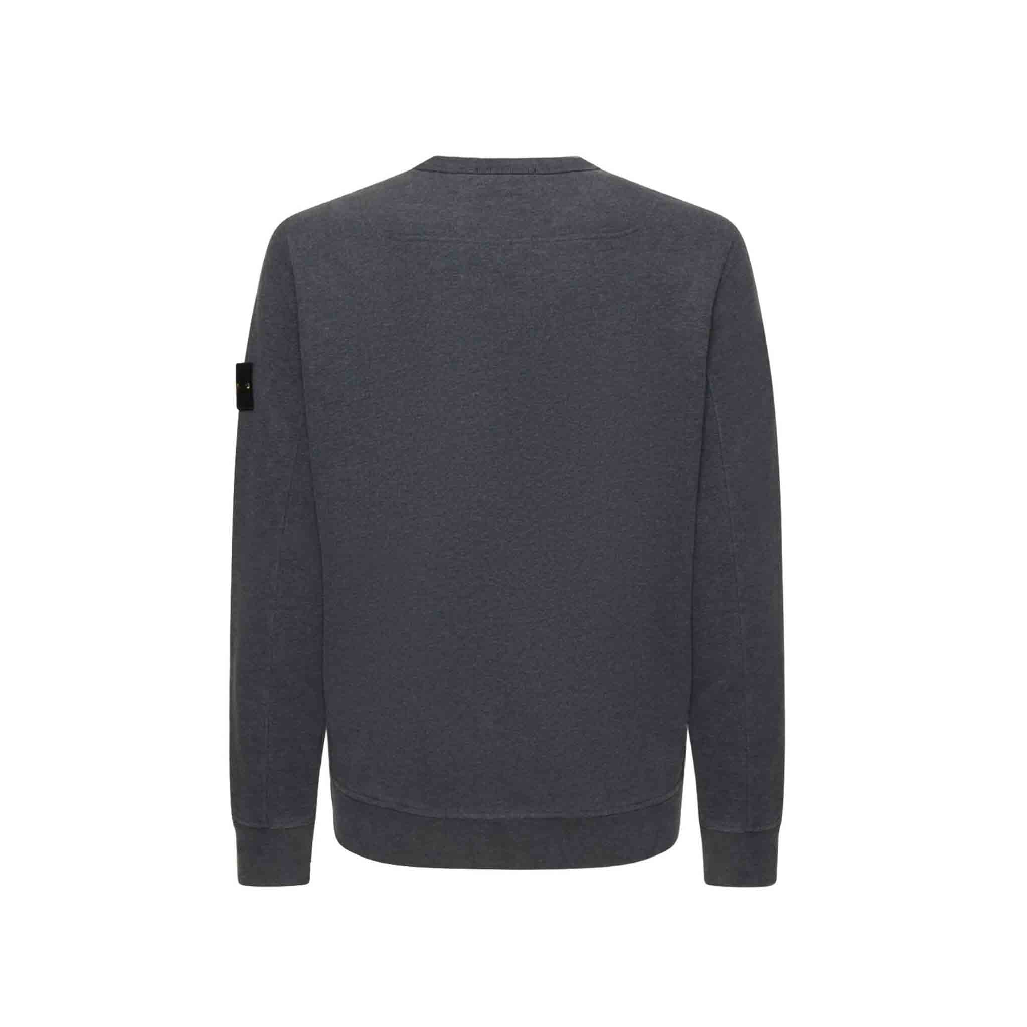 Stone island 2024 crewneck grey