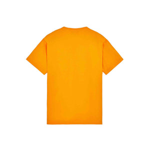 Stone Island "Stitches Three" Embroidery T-Shirt in Orange