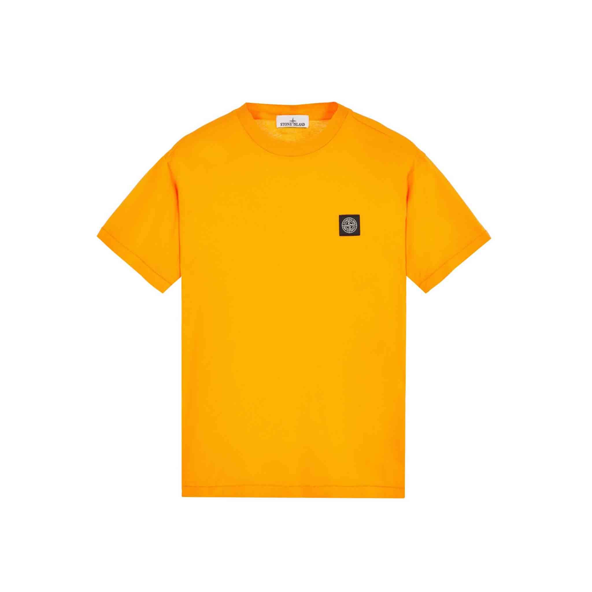 Stone Island Compass T-Shirt in Orange