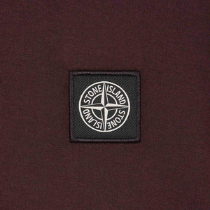 Stone Island Compass T-Shirt in Dark Burgundy