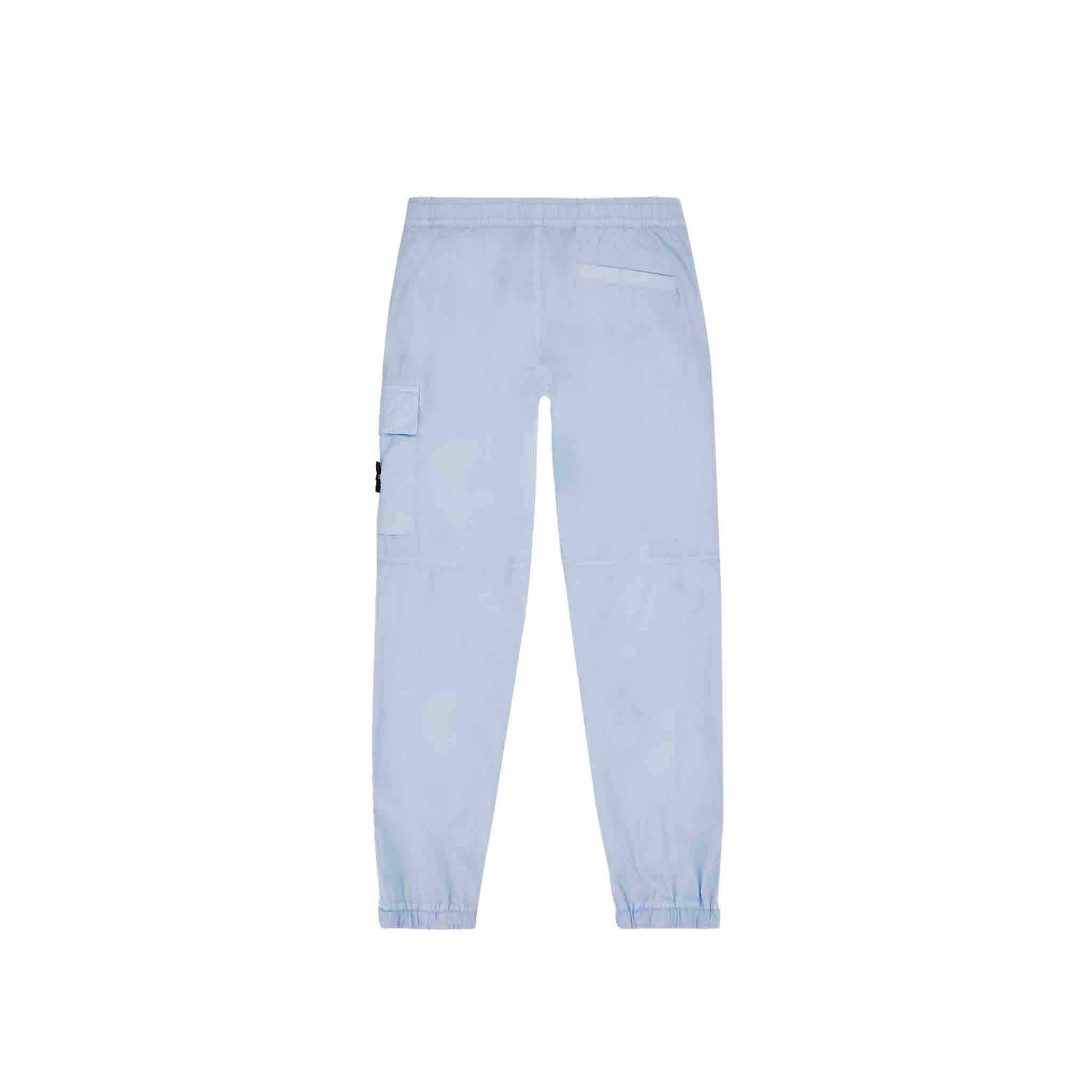 Stone Island Junior Cargo Trousers Cuffed Bottoms in Lilac