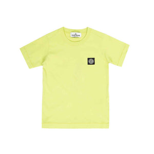 Stone Island Junior Compass T-Shirt in Lemon