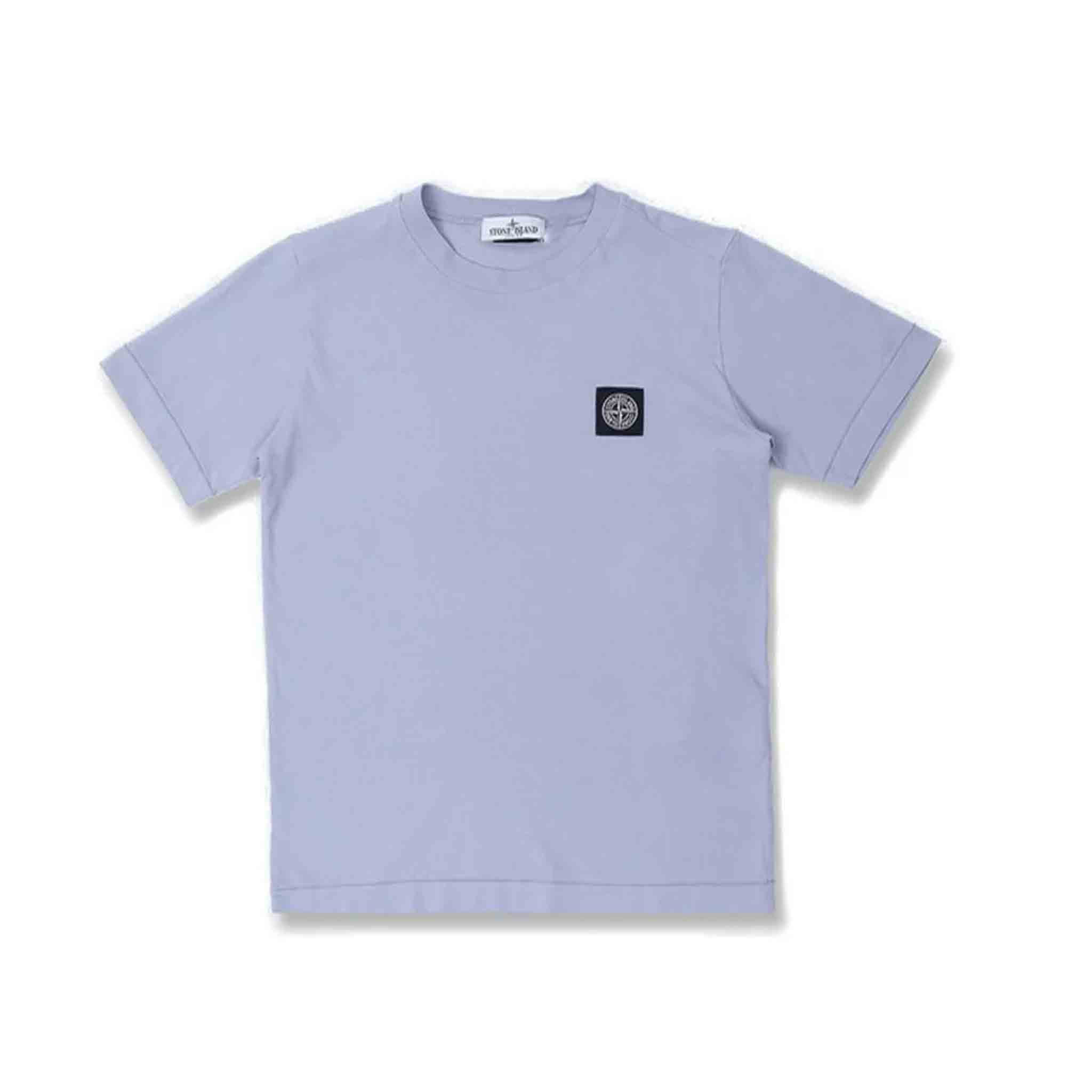 Stone Island Junior Compass T-Shirt in Lilac