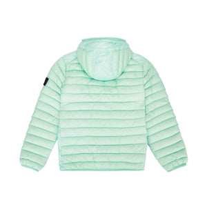 Stone Island Junior R-Nylon Down T-C Garment Dyed Jacket in Light Green