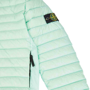 Stone Island Junior R-Nylon Down T-C Garment Dyed Jacket in Light Green
