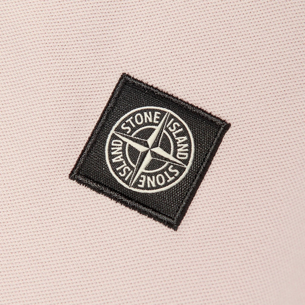 Stone Island Junior Plain Collar Compass Patch Polo