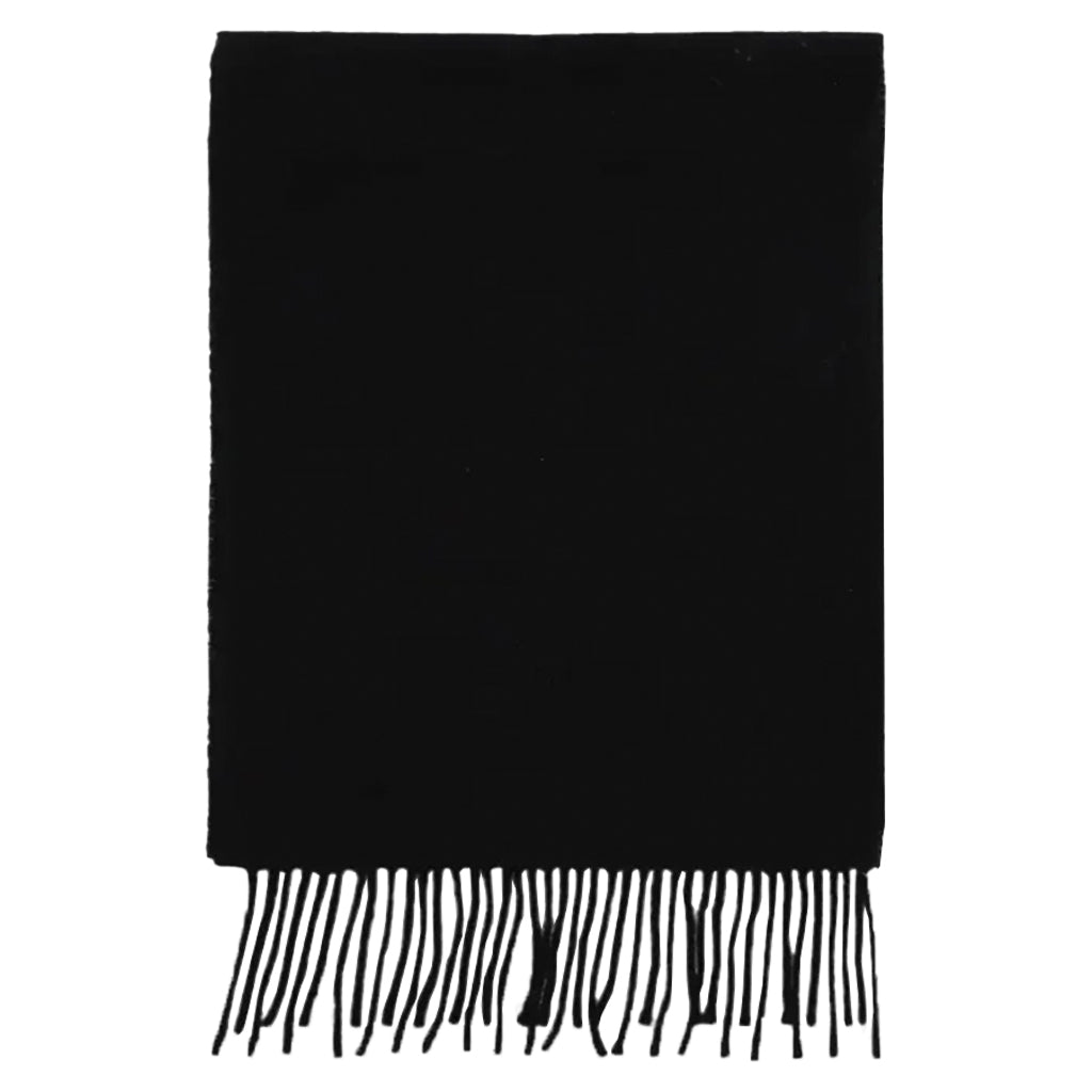 [Ami Paris] Quota Wool Scarf Red Ami De Coeur Embroidery