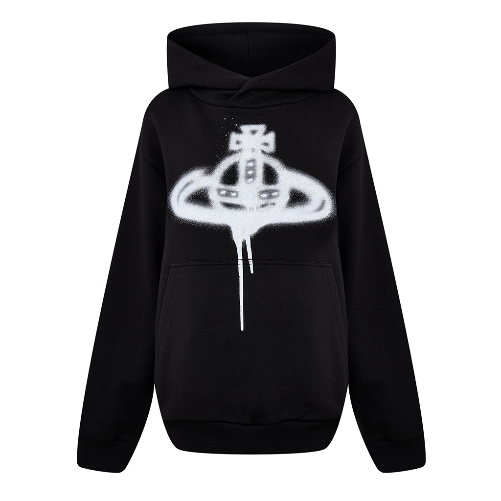 Vivienne Westwood Spray Paint Orb Hooded Sweat