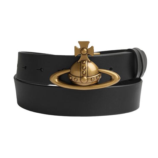 [Vivienne Westwood] Orb Buckle Belt/Brass