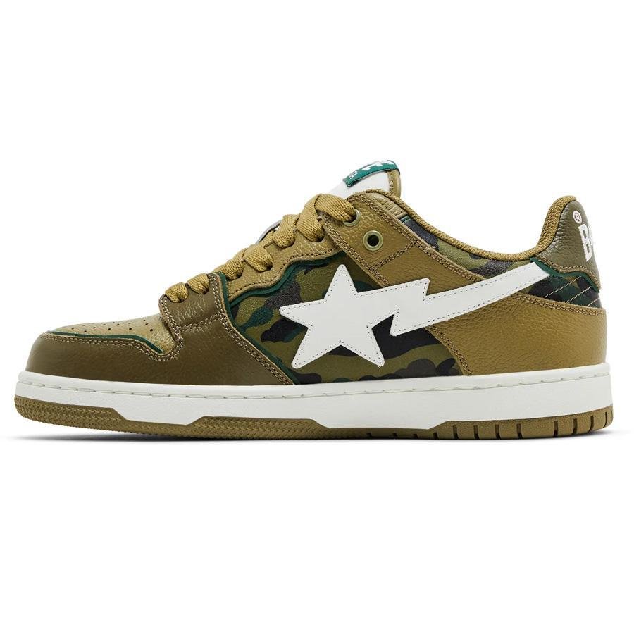 A Bathing Ape Bape Sk8 Sta 4 in Olive DrabShoesA Bathing ApeDPUS Designer OutletAAH902474580793309826UK8A Bathing Ape Bape Sk8 Sta 4 in Olive Drab