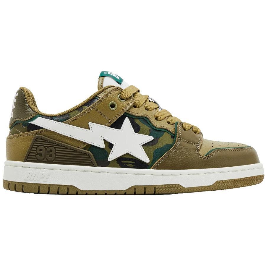 A Bathing Ape Bape Sk8 Sta 4 in Olive DrabShoesA Bathing ApeDPUS Designer OutletAAH902474580793309826UK8A Bathing Ape Bape Sk8 Sta 4 in Olive Drab