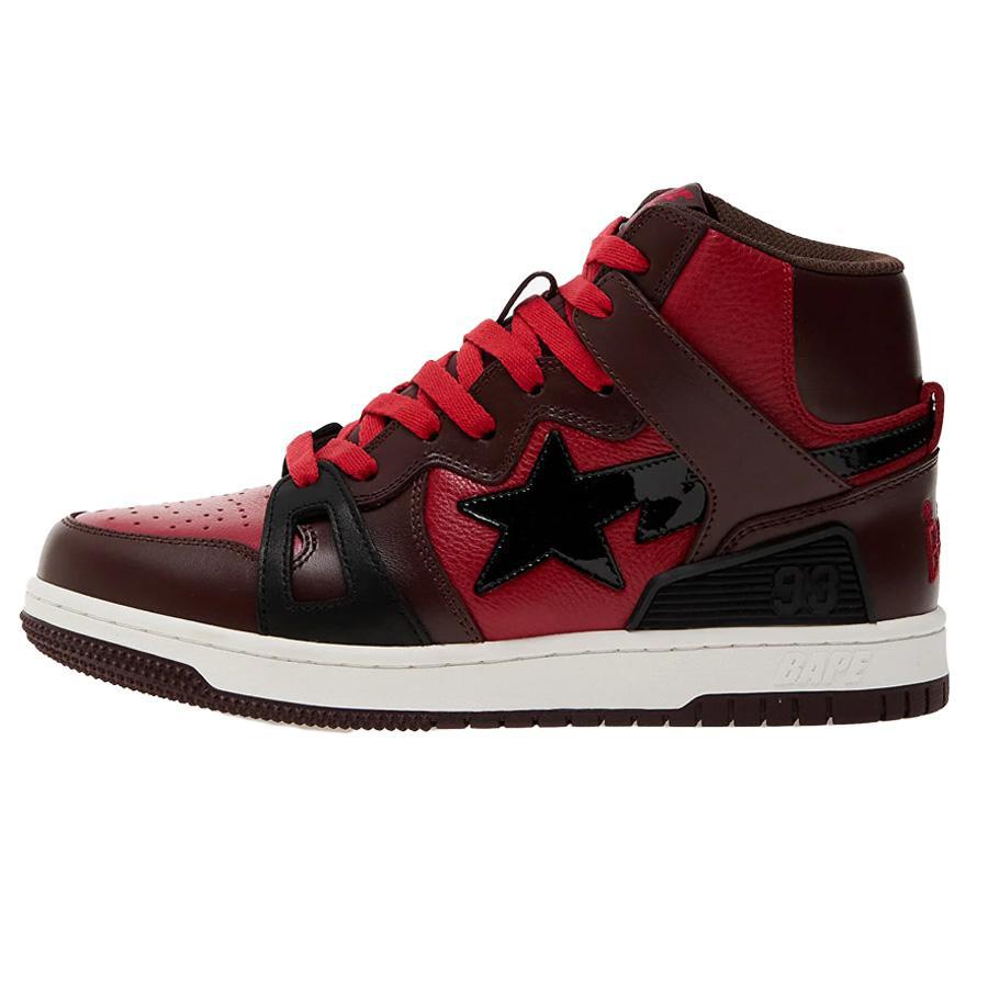 A Bathing Ape Bape Sta 93 Hi in RedShoesA Bathing ApeDPUS Designer OutletAAH901564580793309772UK6A Bathing Ape Bape Sta 93 Hi in Red