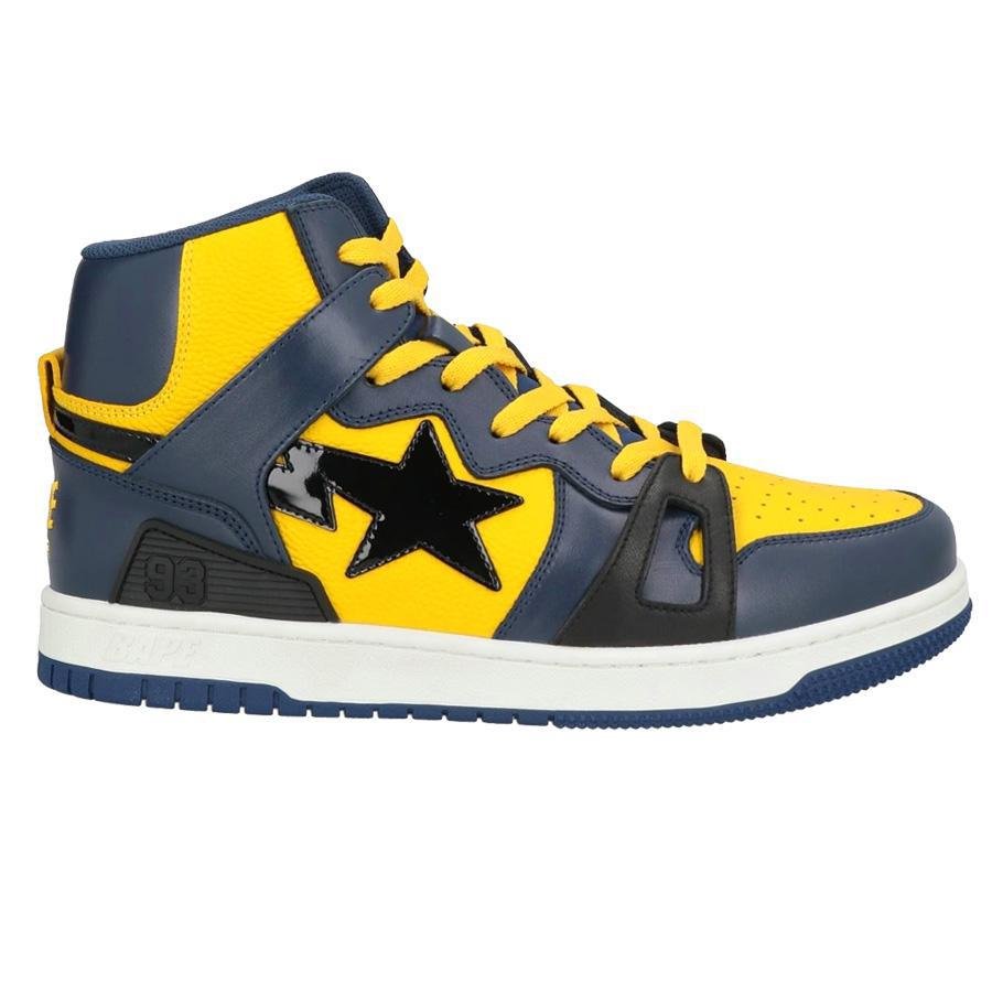 A Bathing Ape Bape Sta 93 Hi in YellowShoesA Bathing ApeDPUS Designer OutletAAH901614580793335825UK8A Bathing Ape Bape Sta 93 Hi in Yellow