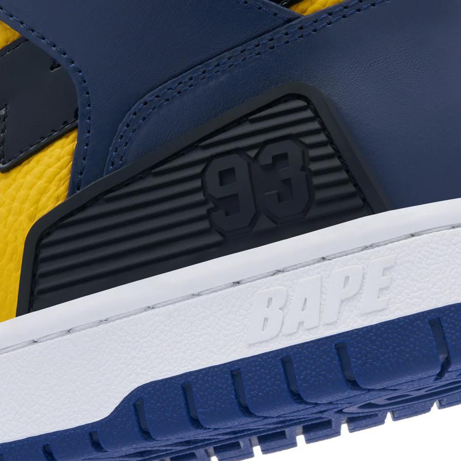 A Bathing Ape Bape Sta 93 Hi in YellowShoesA Bathing ApeDPUS Designer OutletAAH901614580793335825UK8A Bathing Ape Bape Sta 93 Hi in Yellow