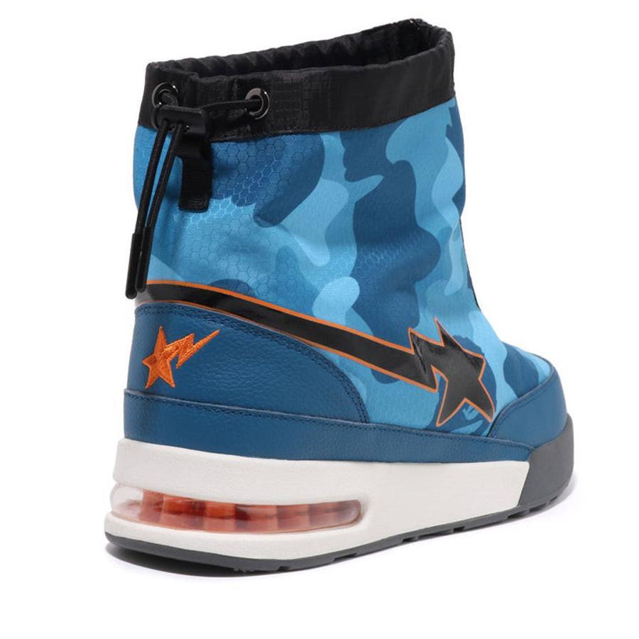 A Bathing Ape Honeycomb Camo Zip Road Sta in BlueShoesA Bathing ApeDPUS Designer OutletAAH900464580793324386UK7A Bathing Ape Honeycomb Camo Zip Road Sta in Blue