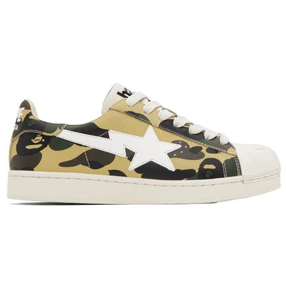 A Bathing Ape Skull Sta 1St Camo Sneaker in YellowShoesA Bathing ApeDPUS Designer OutletAAI833034580793379454UK8A Bathing Ape Skull Sta 1St Camo Sneaker in Yellow