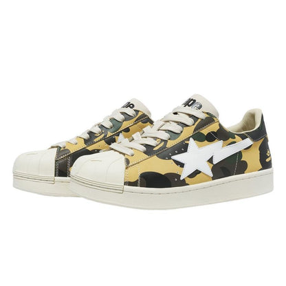 A Bathing Ape Skull Sta 1St Camo Sneaker in YellowShoesA Bathing ApeDPUS Designer OutletAAI833034580793379454UK8A Bathing Ape Skull Sta 1St Camo Sneaker in Yellow