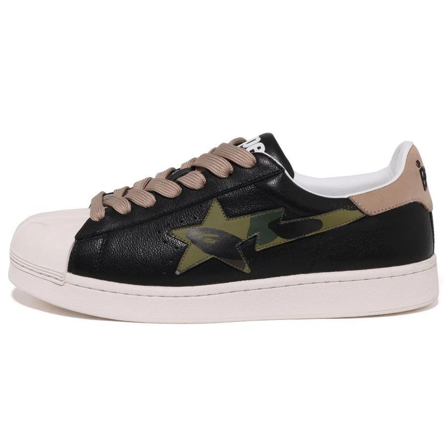 A Bathing Ape Skull STA Sneaker in BlackShoesA Bathing ApeDPUS Designer OutletAAG727744580793153153UK9A Bathing Ape Skull STA Sneaker in Black