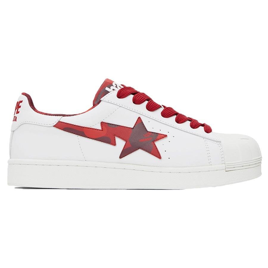 A Bathing Ape Skull Sta Sneaker in RedShoesA Bathing ApeDPUS Designer OutletAAI832854580793379256UK7A Bathing Ape Skull Sta Sneaker in Red