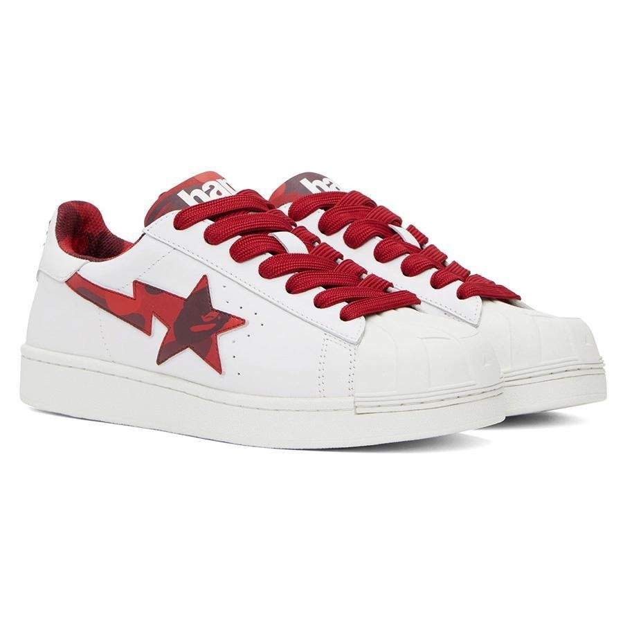 A Bathing Ape Skull Sta Sneaker in RedShoesA Bathing ApeDPUS Designer OutletAAI832854580793379256UK7A Bathing Ape Skull Sta Sneaker in Red