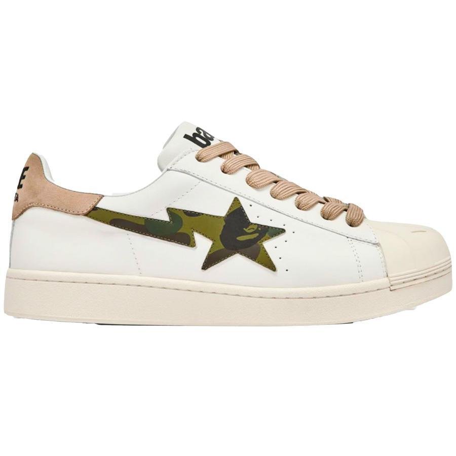 A Bathing Ape Skull STA Sneaker in WhiteShoesA Bathing ApeDPUS Designer OutletAAG727794580793153009UK7A Bathing Ape Skull STA Sneaker in White