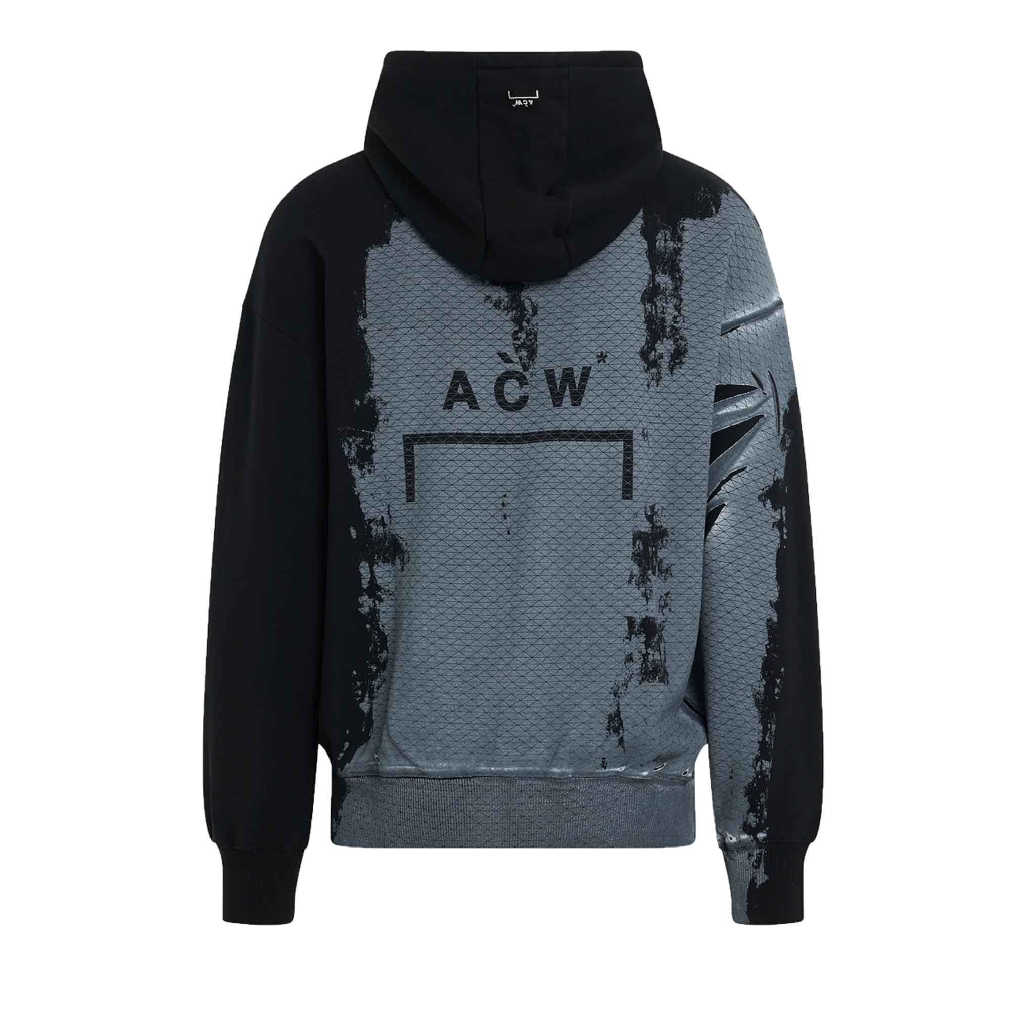 A - COLD - WALL* Brushstroke Abstrast - Print Hoodie in BlackHoodiesA - COLD - WALL*DPUSXSA - COLD - WALL* Brushstroke Abstrast - Print Hoodie in Black