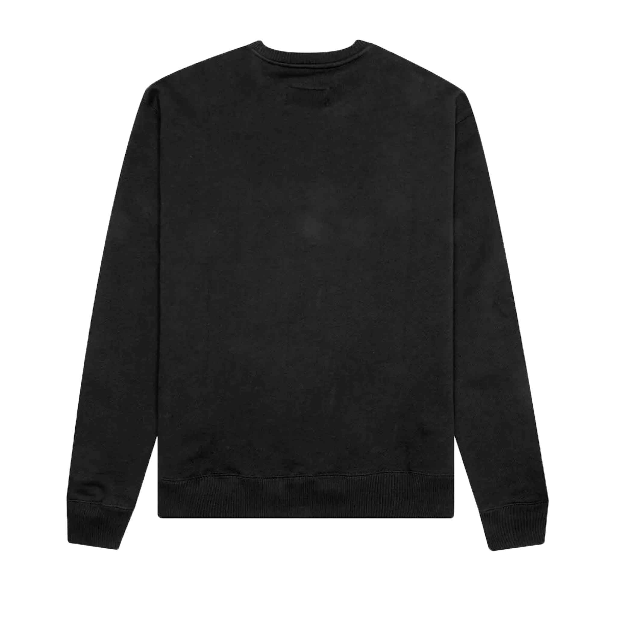 A - COLD - WALL* Essential Embroidered Logo Crewneck Sweatshirt in BlackSweatshirtsA - COLD - WALL*DPUSXSA - COLD - WALL* Essential Embroidered Logo Crewneck Sweatshirt in Black