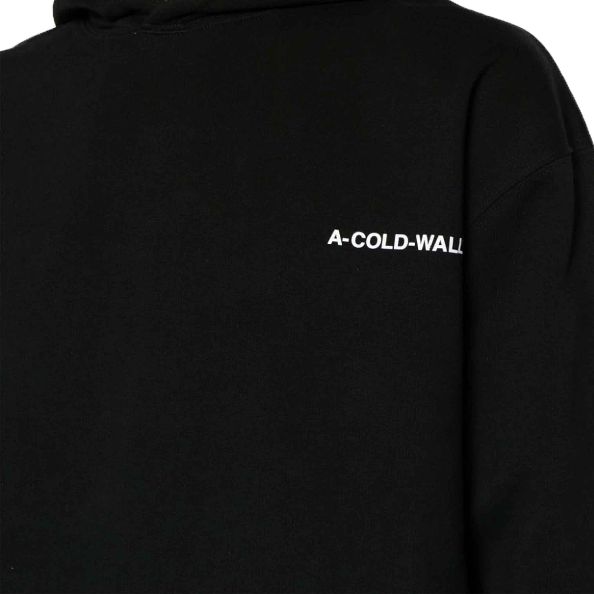 A - COLD - WALL* Essential Small Logo Hoodie in BlackHoodiesA - COLD - WALL*DPUSXSA - COLD - WALL* Essential Small Logo Hoodie in Black