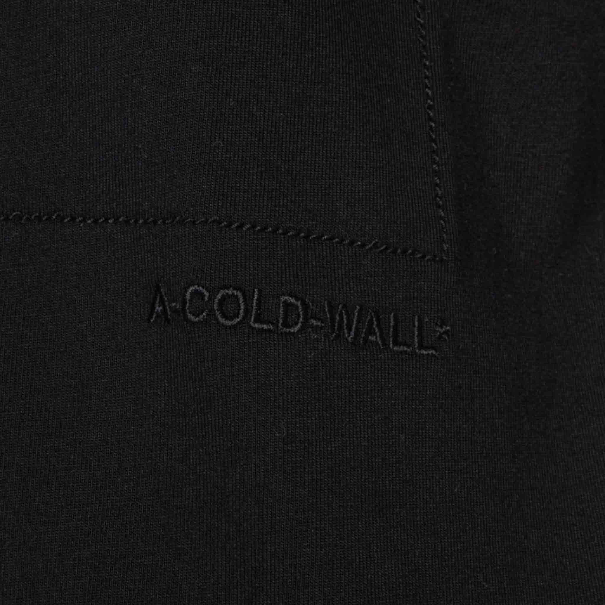 A - COLD - WALL* Utility Pocket Jersey T-shirt in BlackT-ShirtsA - COLD - WALL*DPUSSA - COLD - WALL* Utility Pocket Jersey T-shirt in Black