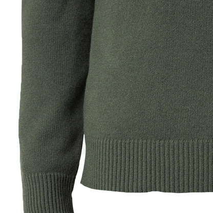 [Stone Island] Lambswool Crewneck in Military Green