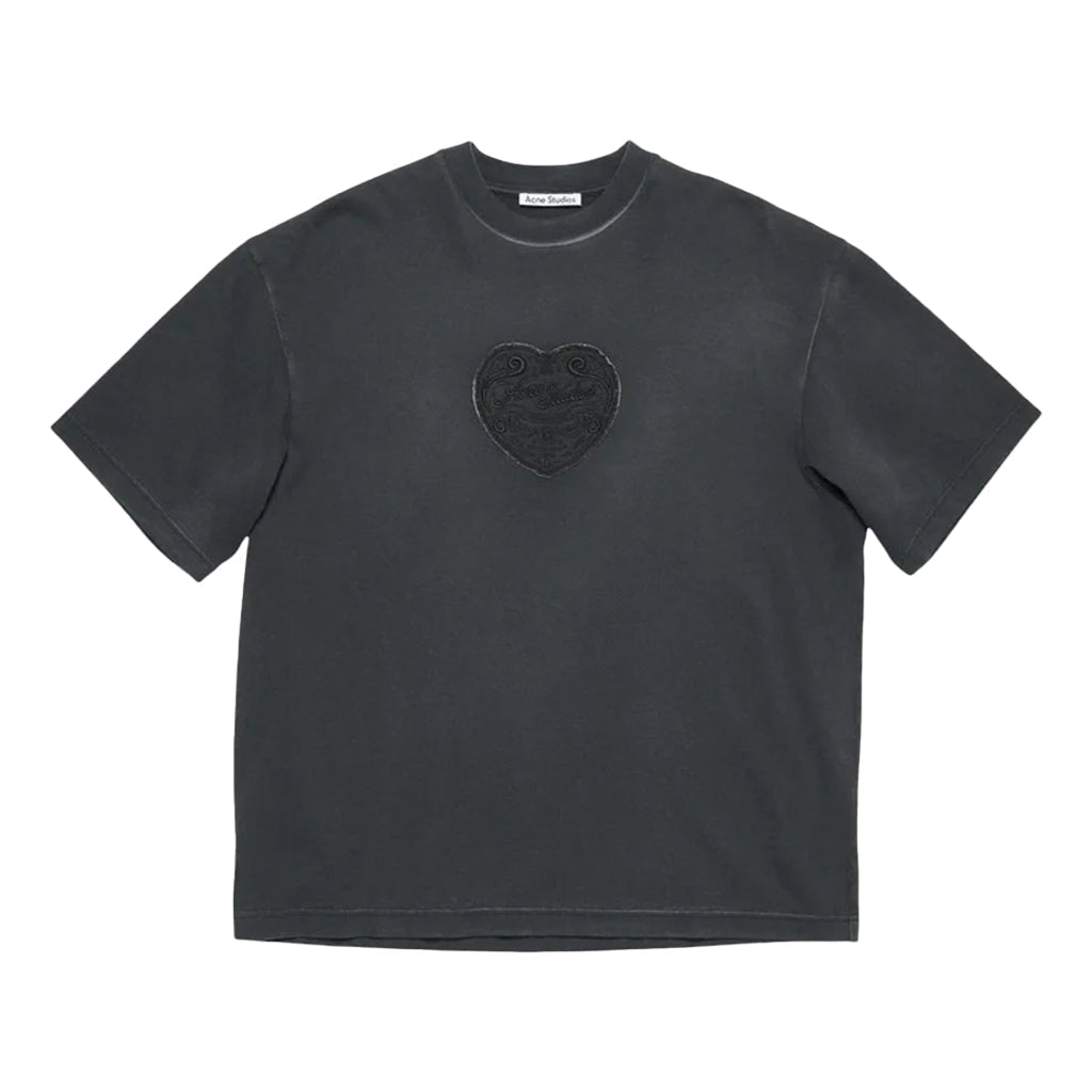 Acne Studios Crest Logo T-ShirtT-ShirtAcne StudiosDPUS Designer OutletFN-UX-TSHI000212BLKXXS7323336447466Faded BlackXXSAcne Studios Crest Logo T-Shirt