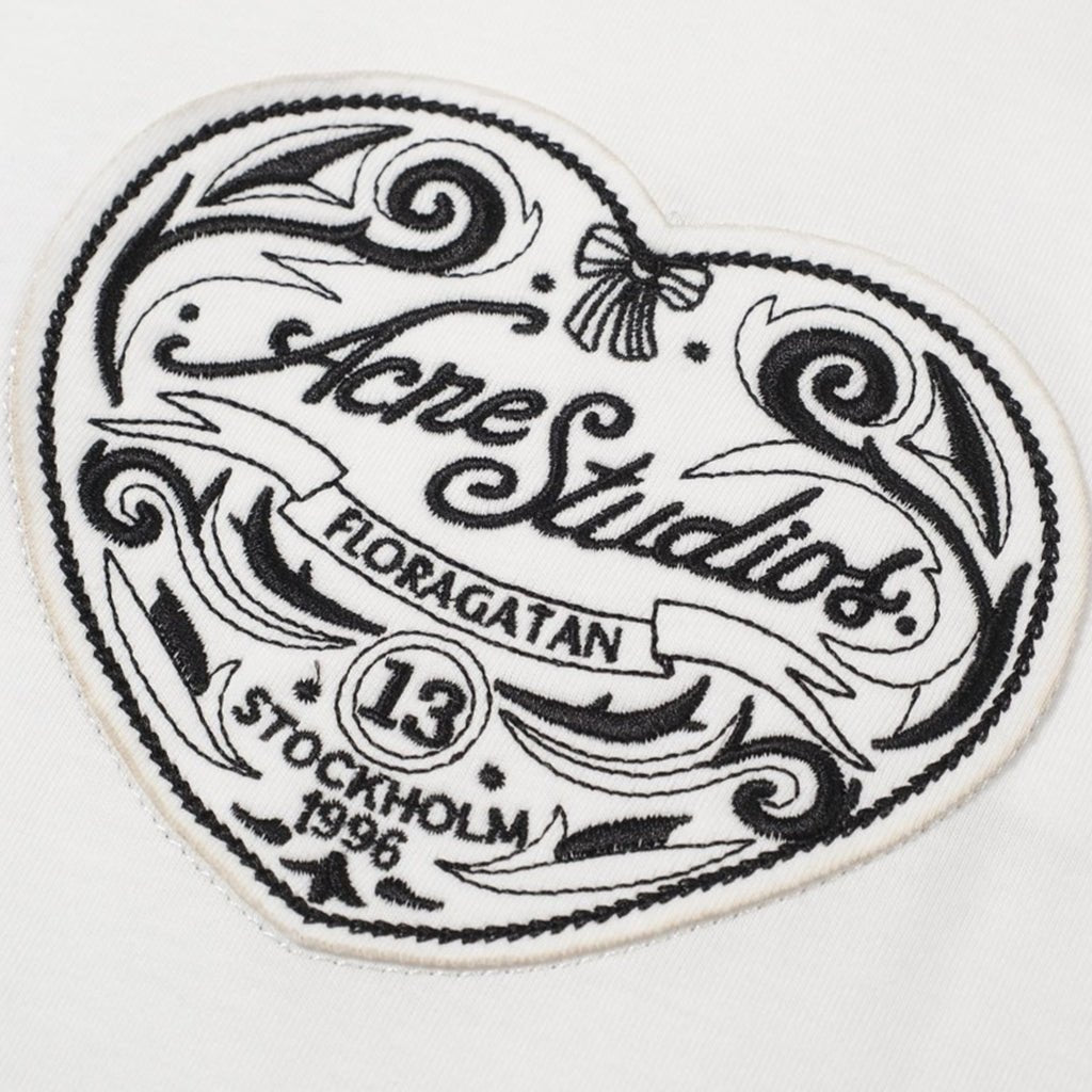 Acne Studios Crest Logo T-ShirtT-ShirtAcne StudiosDPUS Designer OutletFN-UX-TSHI000212WHTXXSOff WhiteXXSAcne Studios Crest Logo T-Shirt